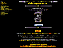 Tablet Screenshot of cyberspokes.com